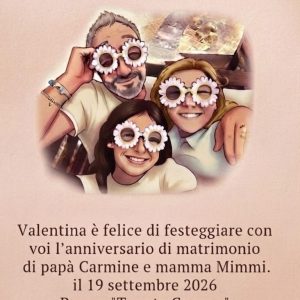 10° ANNIVERSARIO DI MATRIMONIO CARMINE E CARMELINA