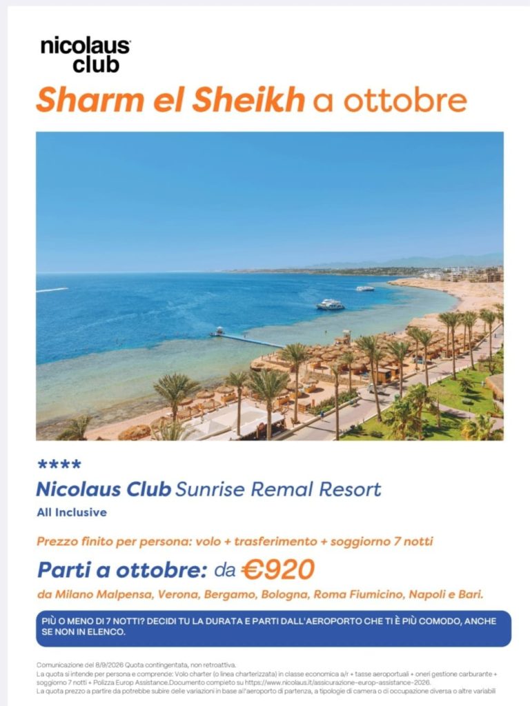 SPECIALE SHARM EL SHEIKH